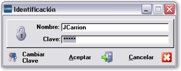 ¿ Cómo cambio mi clave de el sistema ?