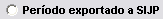 2. Período exportado a SIJP 