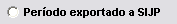 2. Período exportado a SIJP 