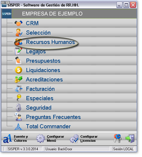 ¿ Cómo dar un Alta Administrativa ?