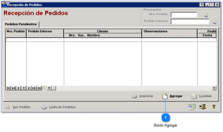 ¿ Cómo ingresar un pedido de un cliente ?